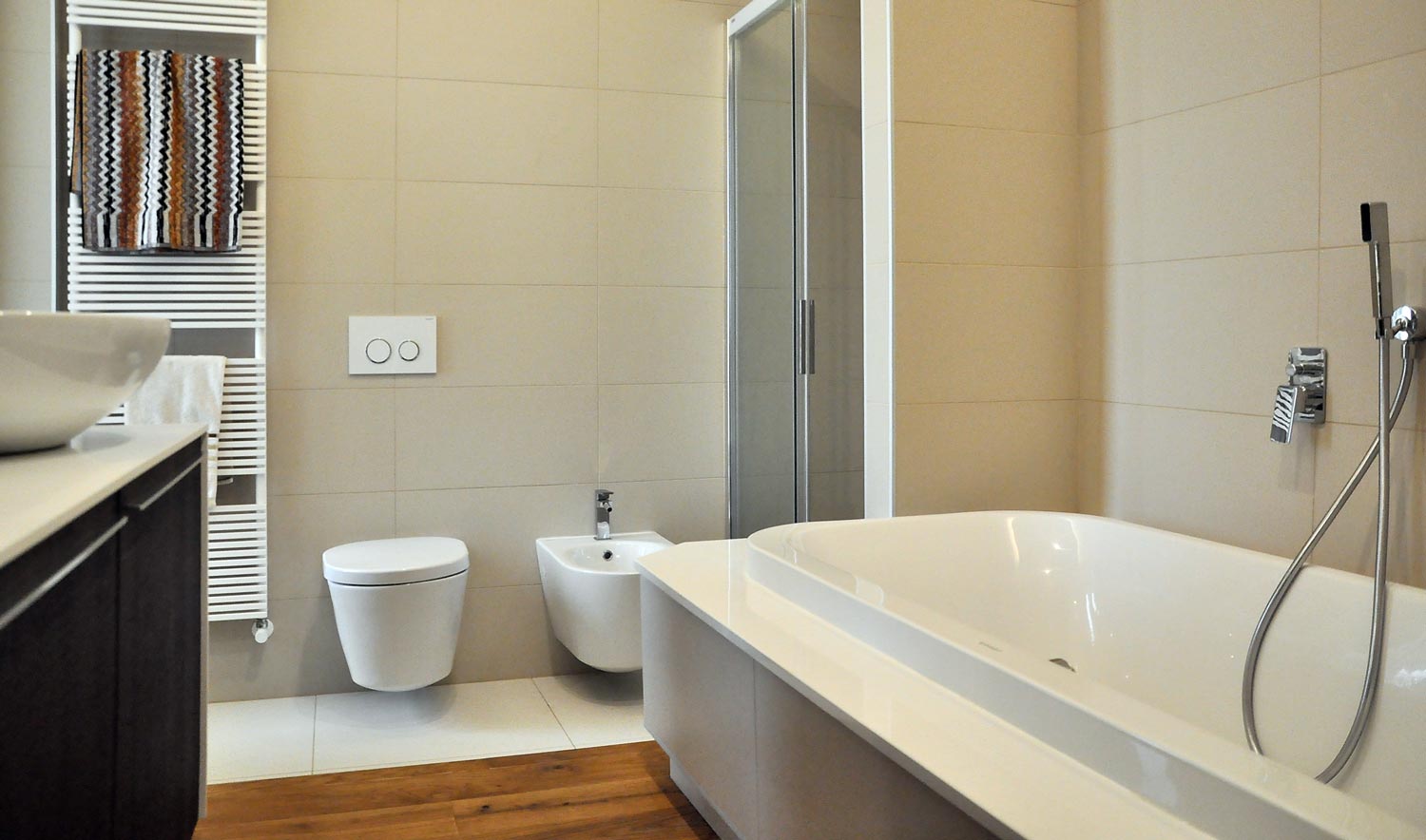 Bagno suite matrimoniale